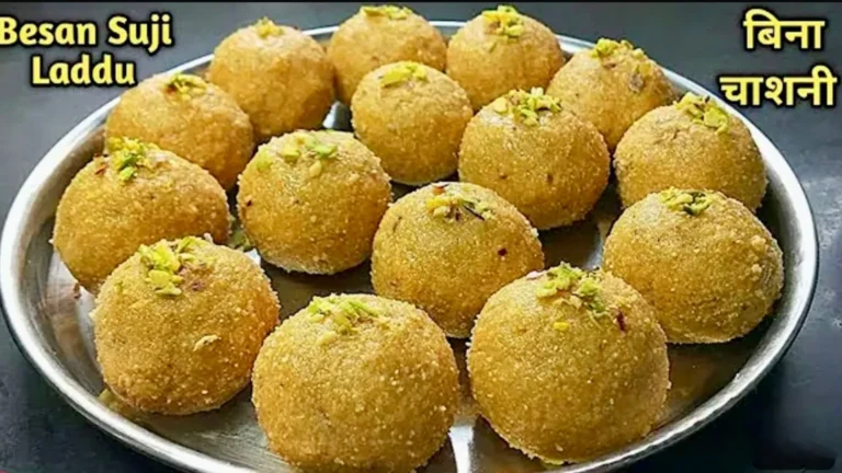 Suji Besan Ke Laddu Banane Ki Vidhi